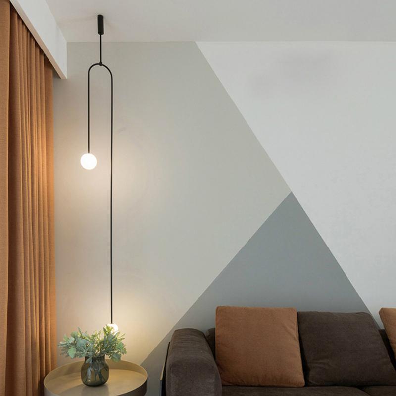 Minimalist Ceiling Lamp Chandelier | Modern LED Light for Living and Dining Room