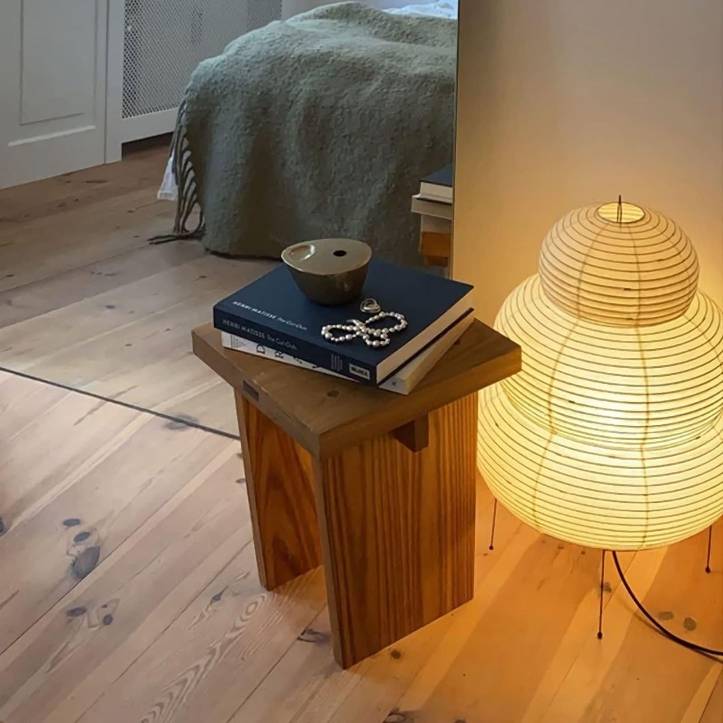 Modern Paper Table Lamp | Floor Lamp with Soft Glow for Living Room and Bedroom