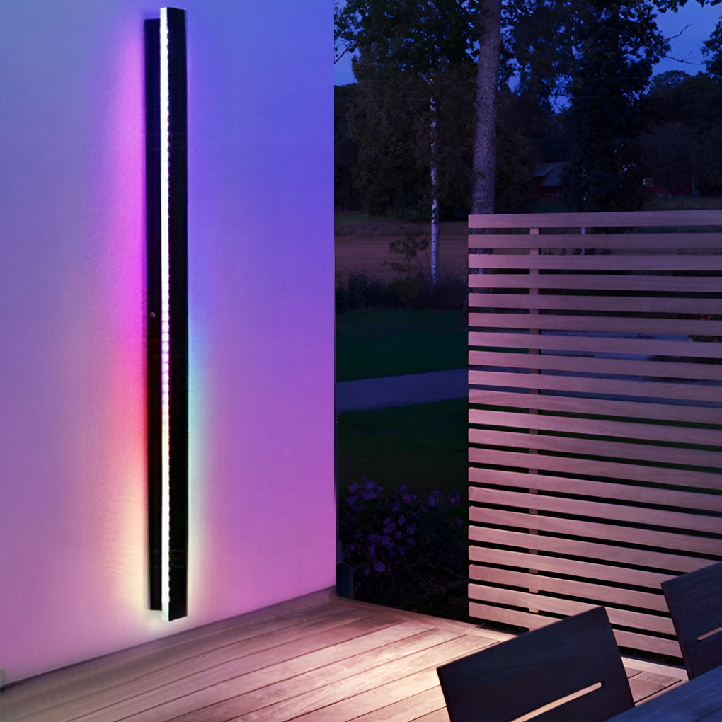 Outdoor LED Wall Sconce for Porch and Entryway | Modern Waterproof Wall Light
