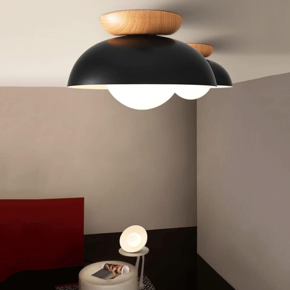 Modern Semi Flush Mount Ceiling Light for Living Room | Minimalist LED Ceiling Lamp