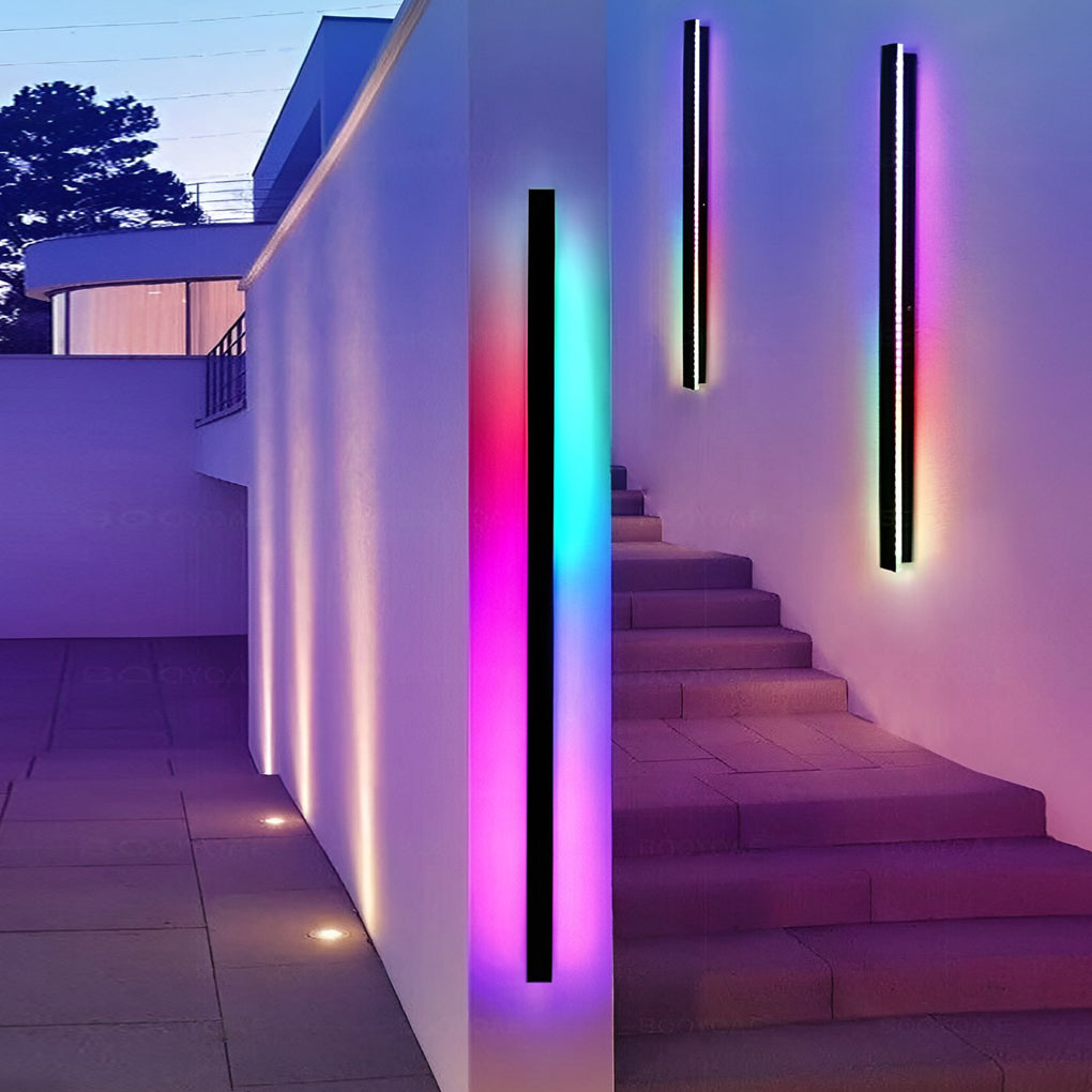 Outdoor LED Wall Sconce for Porch and Entryway | Modern Waterproof Wall Light