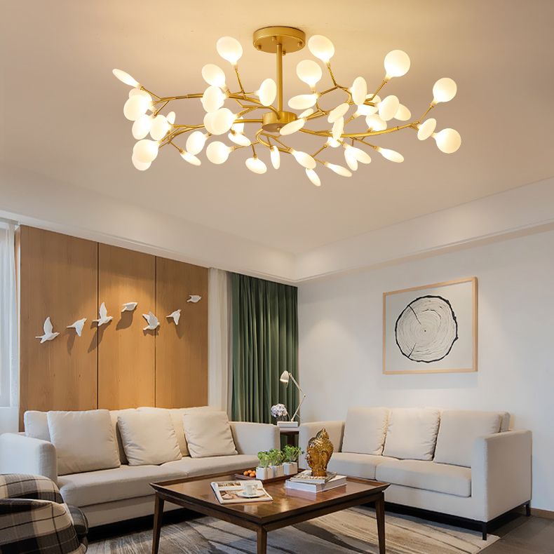 Modern Branch Chandelier Ceiling Light | Decorative LED Lamp for Living Room