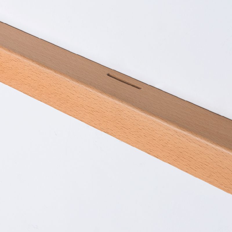 Modern Linear Wall Lamp in Wood Effect | Indoor LED Wall Light