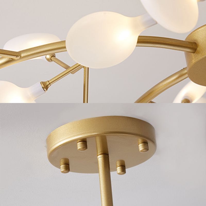 Modern Branch Chandelier Ceiling Light | Decorative LED Lamp for Living Room