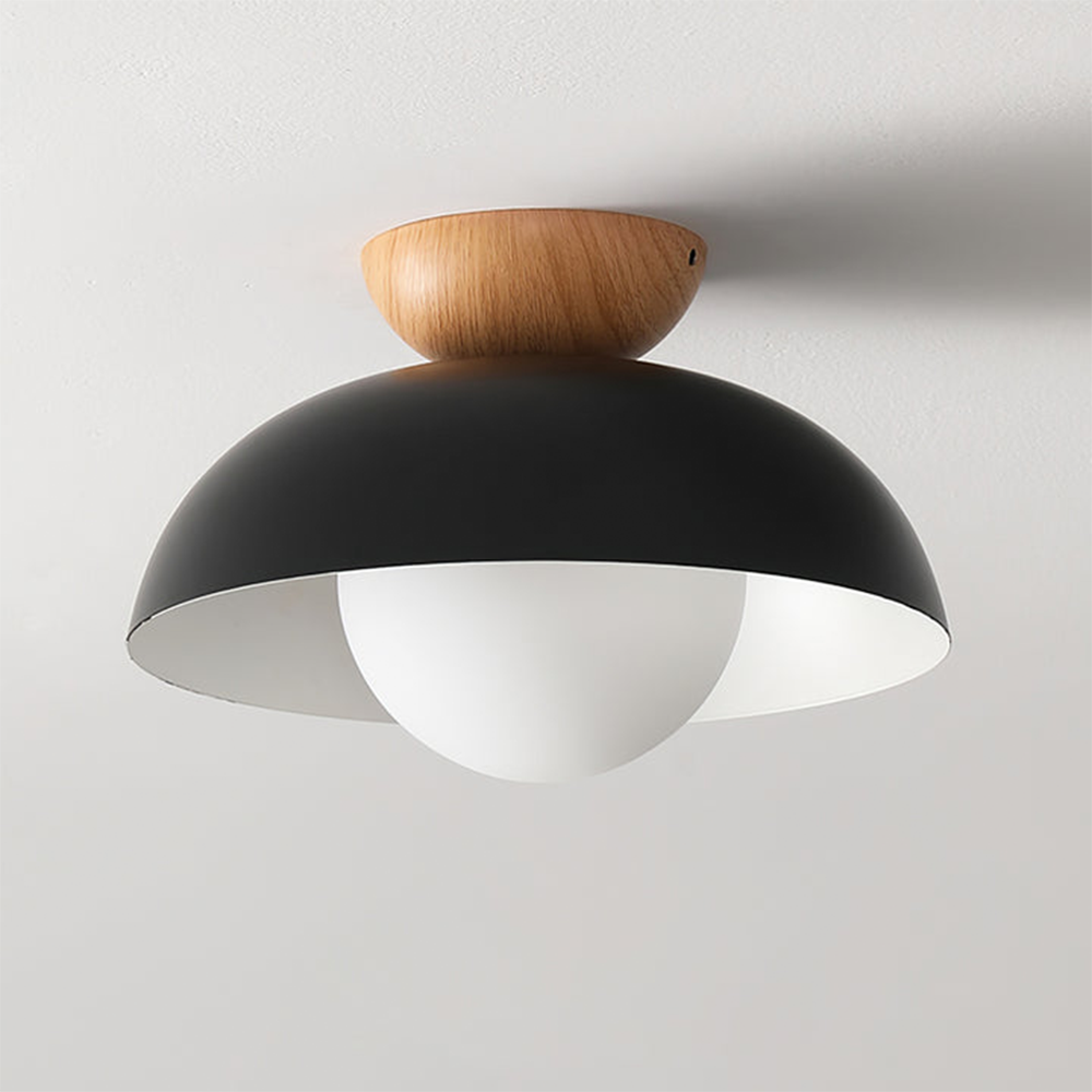 Modern Semi Flush Mount Ceiling Light for Living Room | Minimalist LED Ceiling Lamp
