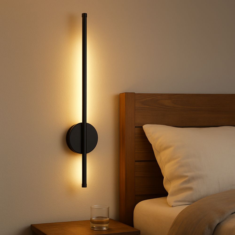 Modern Wireless LED Wall Light Sconce | Rechargeable Lamp for Bedroom and Living Room