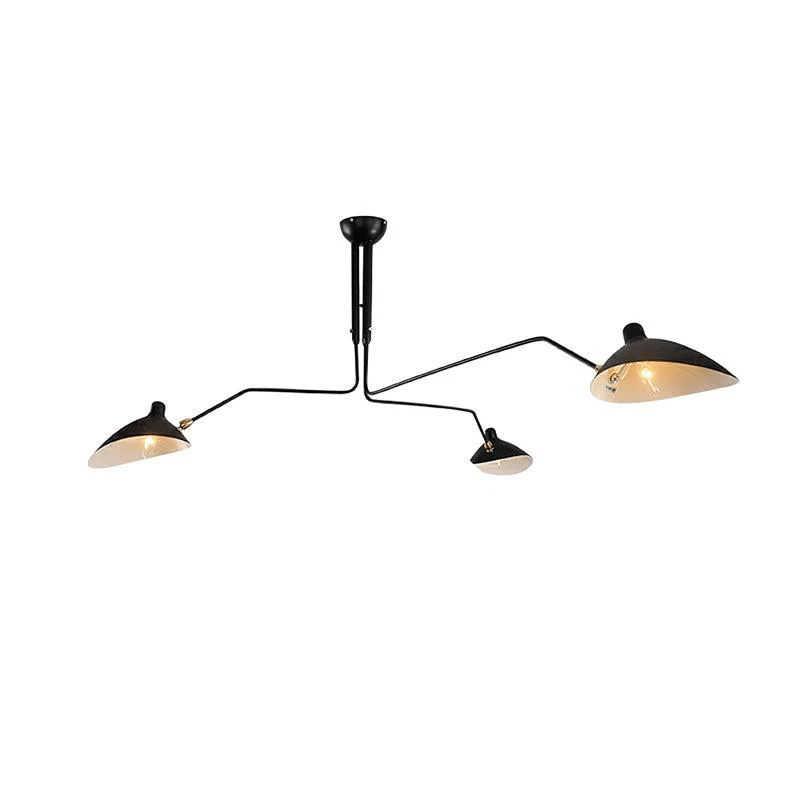 Modern Multi Arm Ceiling Lamp | Adjustable Chandelier for Living Room and Dining