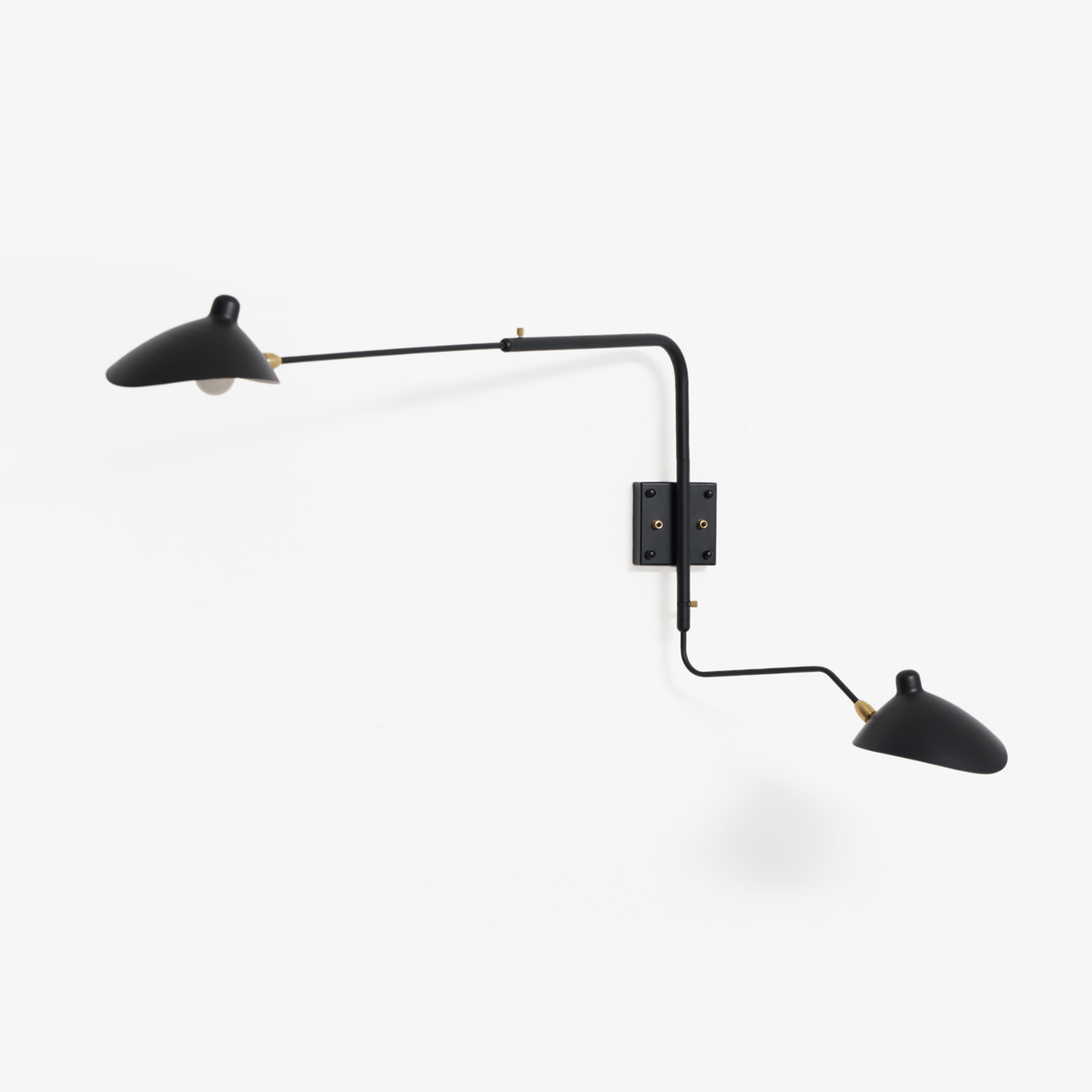 Adjustable Arm Wall Lamp Sconce | Modern Swing Arm Wall Light for Bedroom