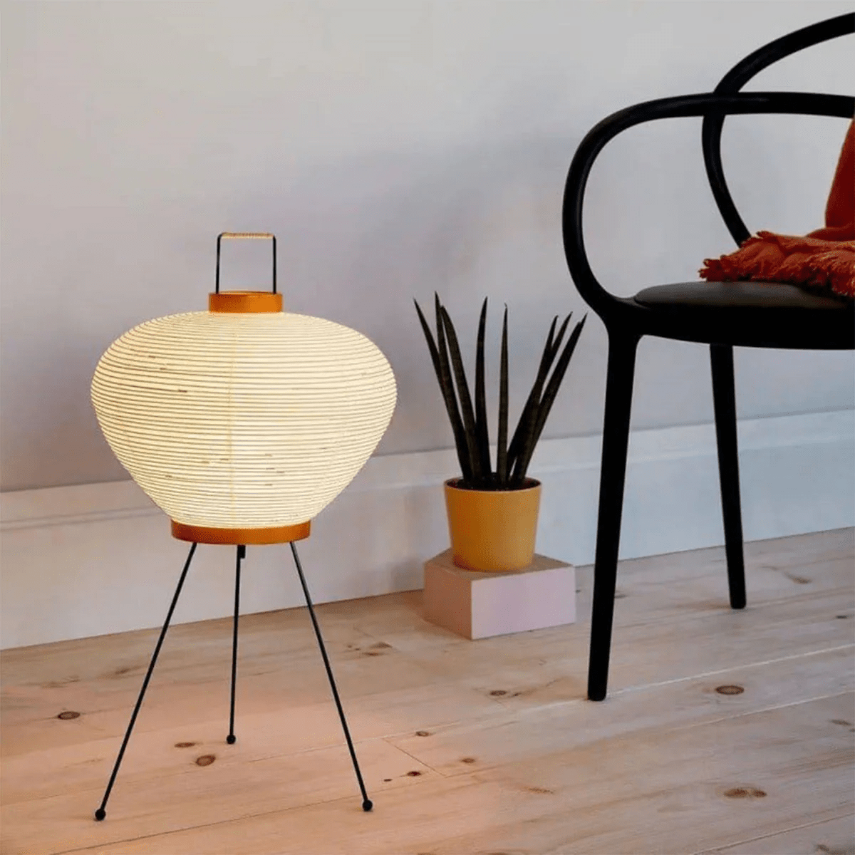 Modern Paper Table Lamp | Floor Lamp with Soft Glow for Living Room and Bedroom