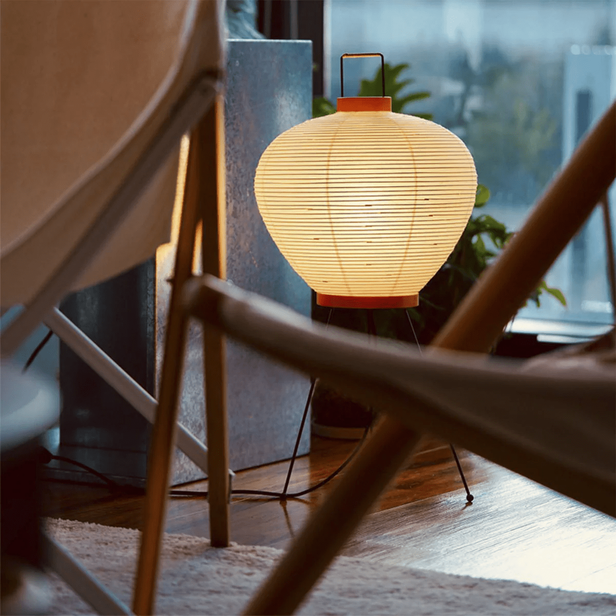Modern Paper Table Lamp | Floor Lamp with Soft Glow for Living Room and Bedroom