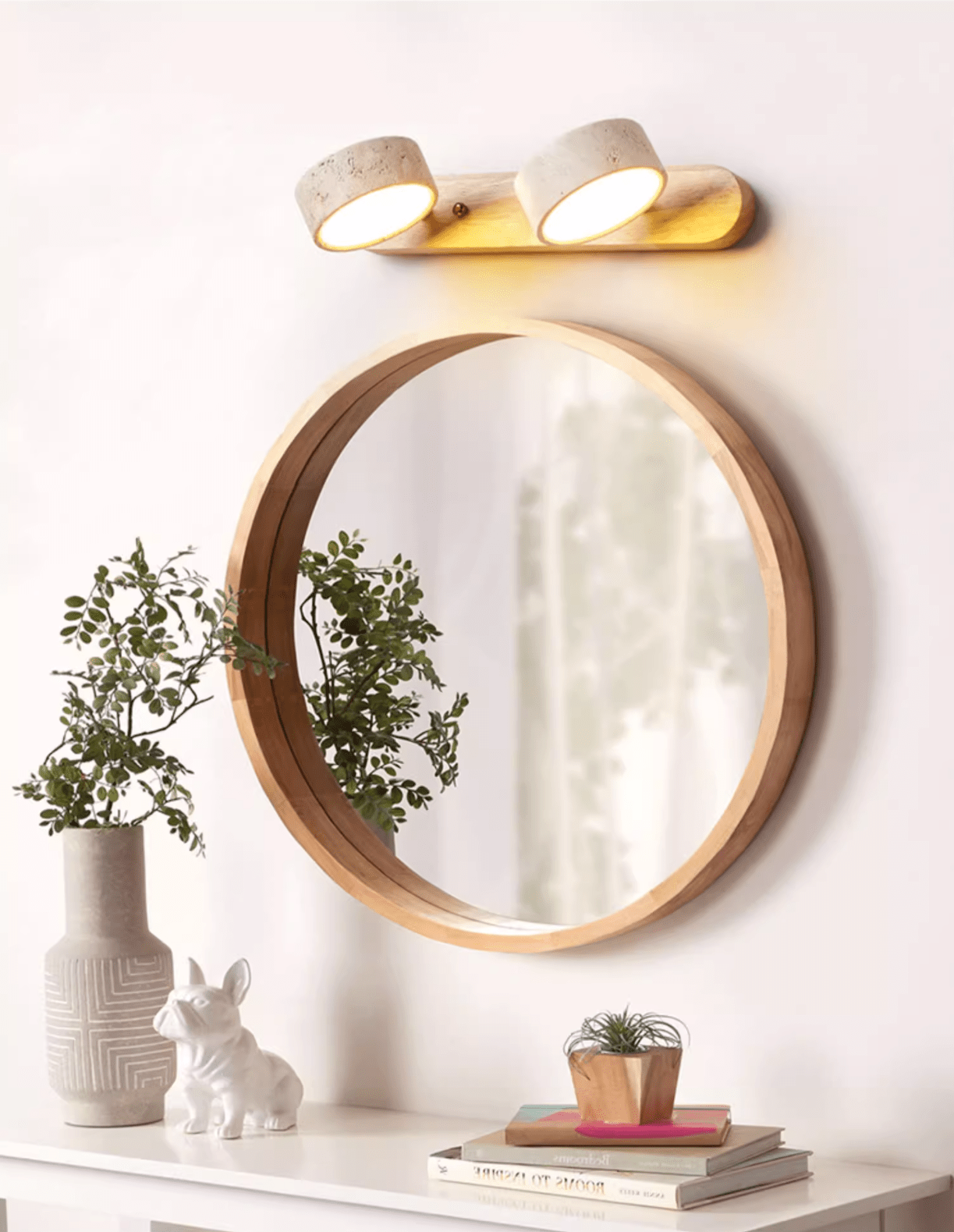 Modern Duo Wall Lamp with Dual Lights | Elegant Wall Sconce for Bedroom and Living
