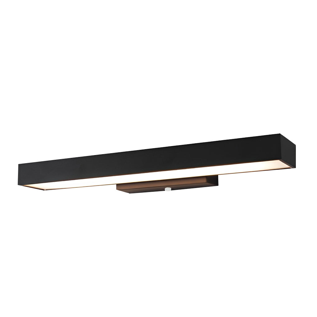 Outdoor Motion Sensor Wall Light in Modern Black | Waterproof LED Wall Lamp