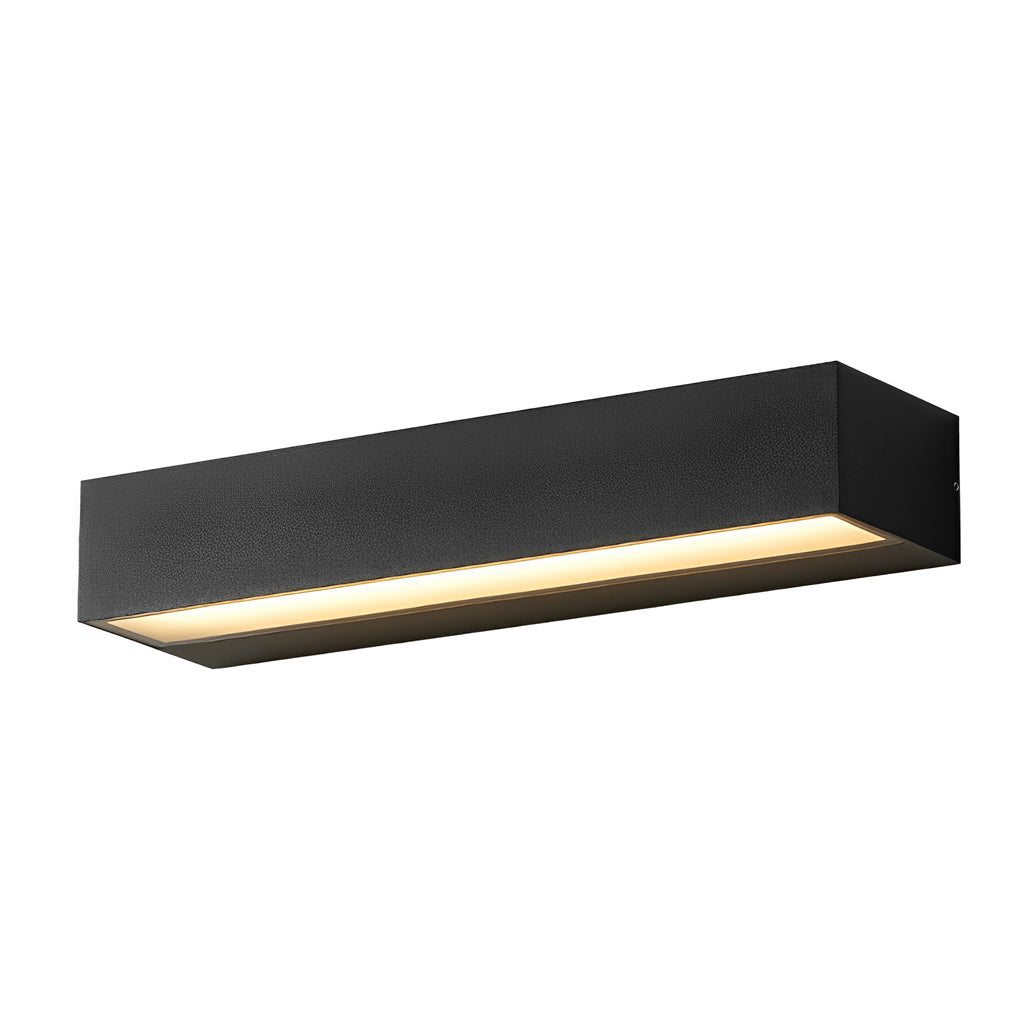Outdoor LED Wall Lamp in Modern Rectangular Design | Waterproof Porch Light