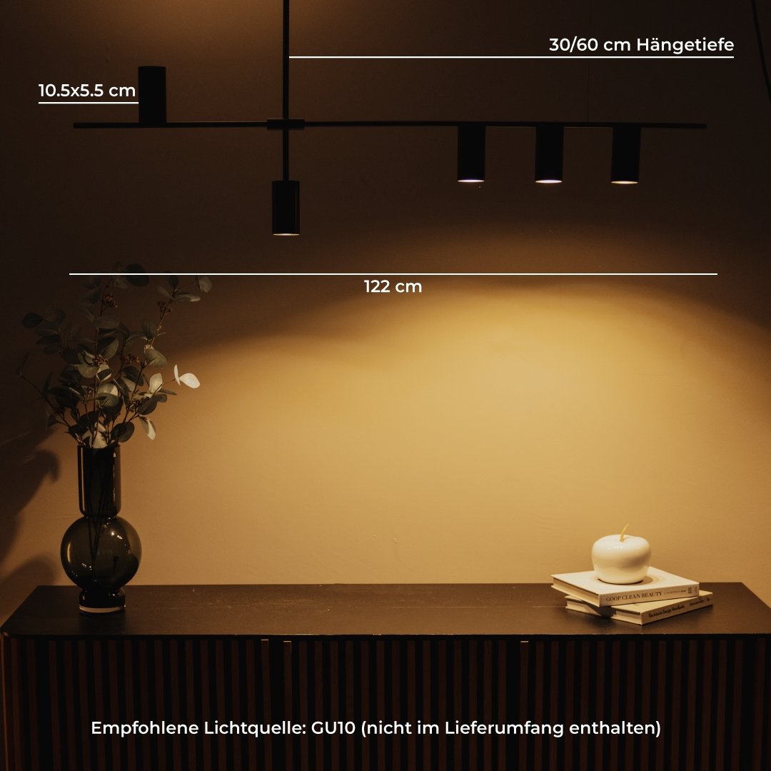 Modern Cylinder LED Pendant Light | Minimalist Dining Room Ceiling Lamp