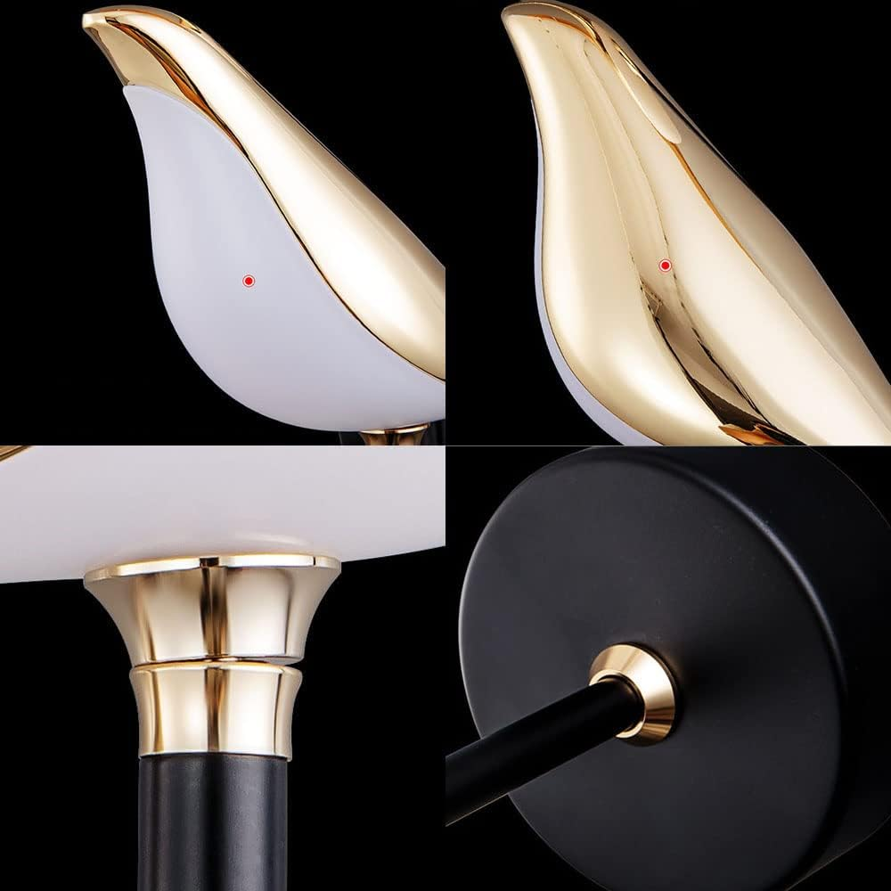 Modern Bird Wall Lamp with LED Light | Decorative Indoor Sconce