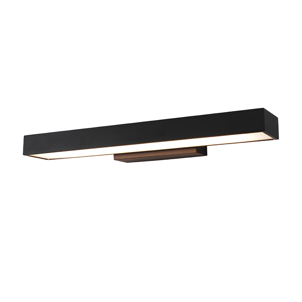 Outdoor Motion Sensor Wall Light in Modern Black | Waterproof LED Wall Lamp