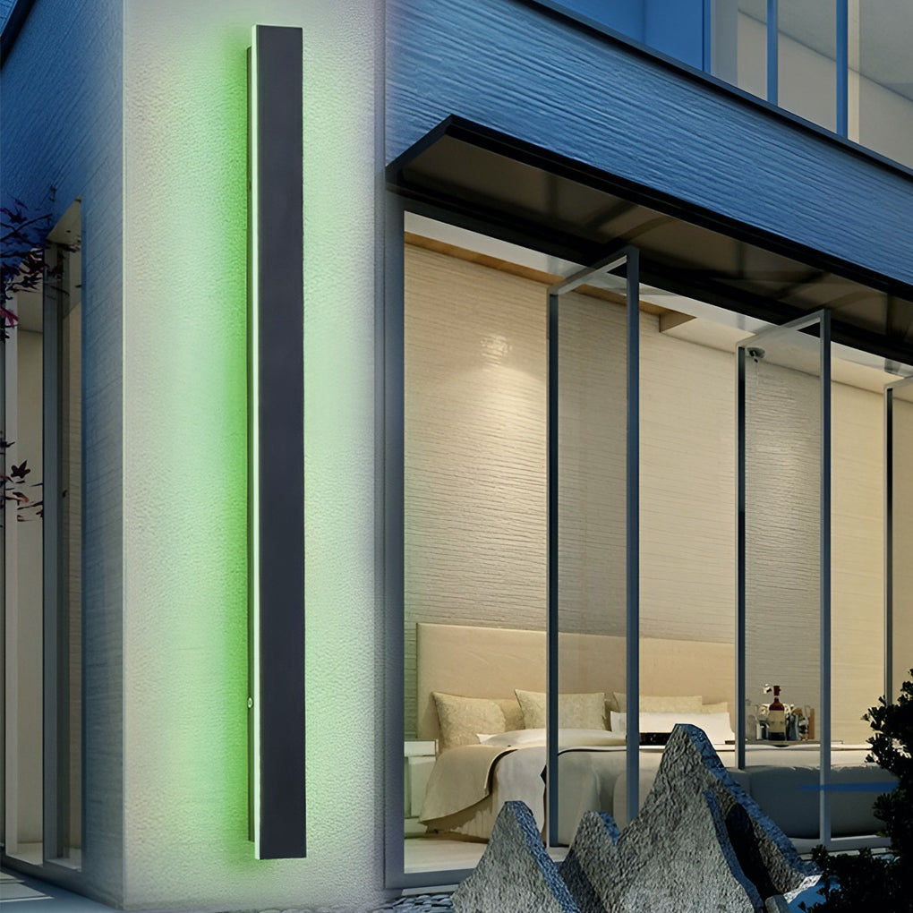 Outdoor LED Wall Sconce for Porch and Entryway | Modern Waterproof Wall Light
