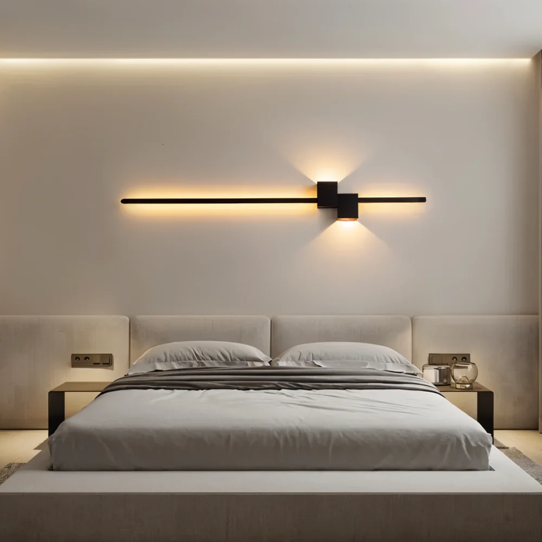 Minimalist LED Wall Lamp | Modern Long Sconce Light for Living or Bedroom