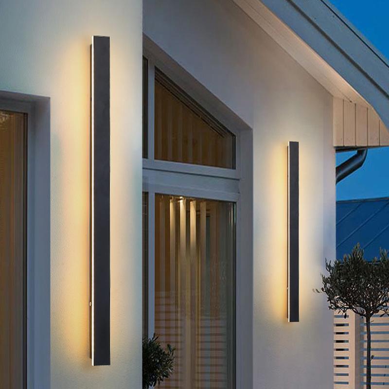 Outdoor LED Wall Sconce for Porch and Entryway | Modern Waterproof Wall Light