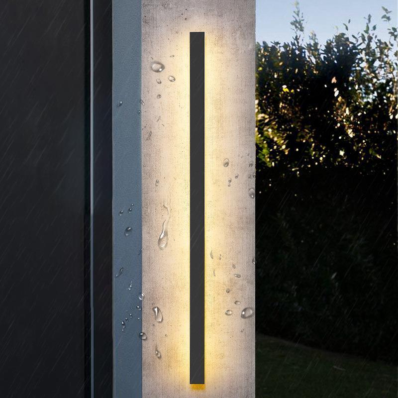 Outdoor LED Wall Sconce for Porch and Entryway | Modern Waterproof Wall Light