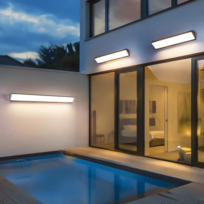 Elegant outdoor lamp for garden and terrace