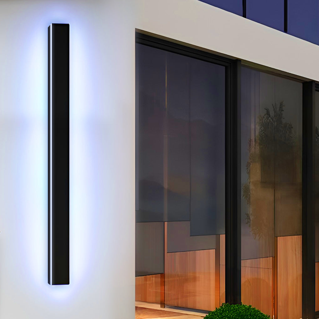 Outdoor LED Wall Sconce for Porch and Entryway | Modern Waterproof Wall Light