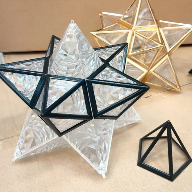 Modern Star Ceiling Light Fixture | Decorative Flush Mount Lamp for Bedroom and Hallway