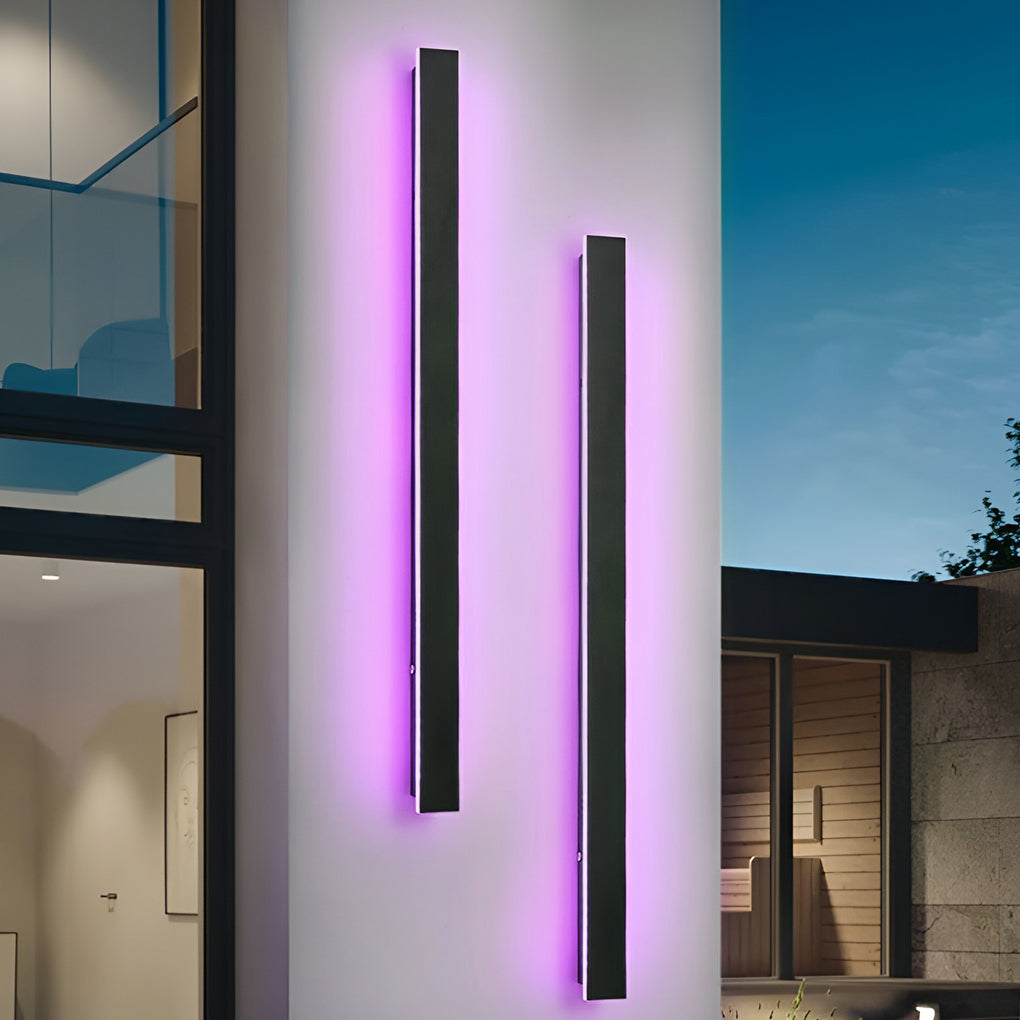 Outdoor LED Wall Sconce for Porch and Entryway | Modern Waterproof Wall Light