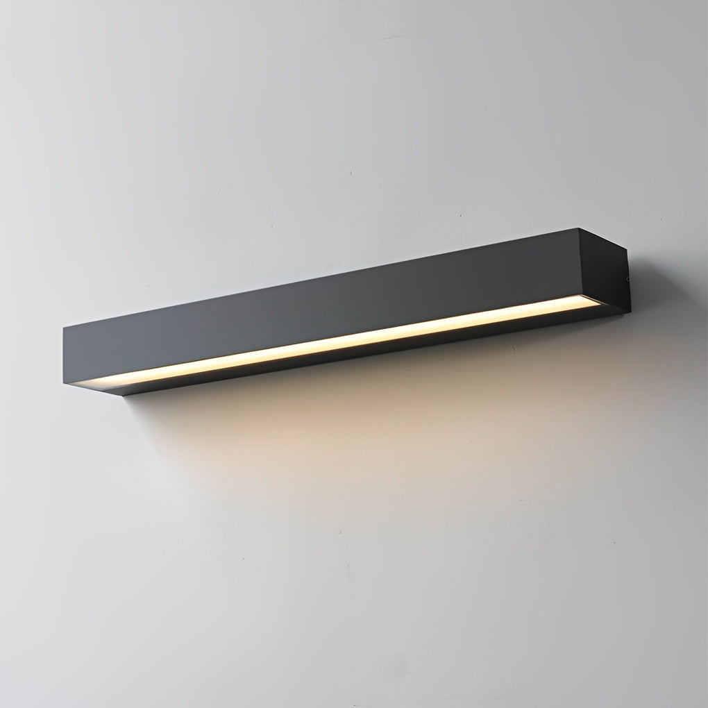 Outdoor LED Wall Lamp in Modern Rectangular Design | Waterproof Porch Light