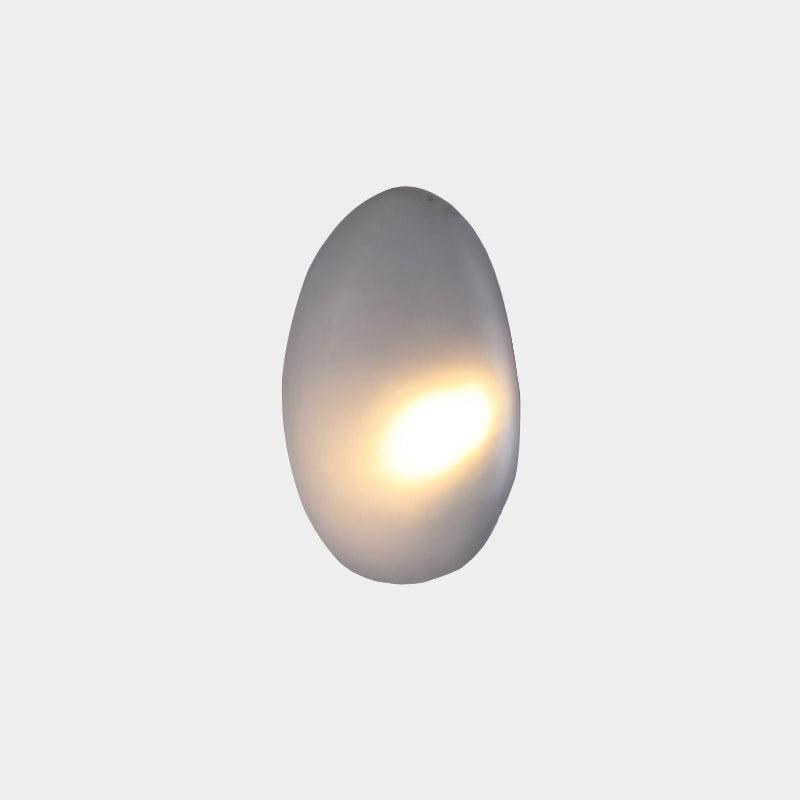 Pebble Glass Wall Lamp | Modern Bedroom and Living Room Sconce