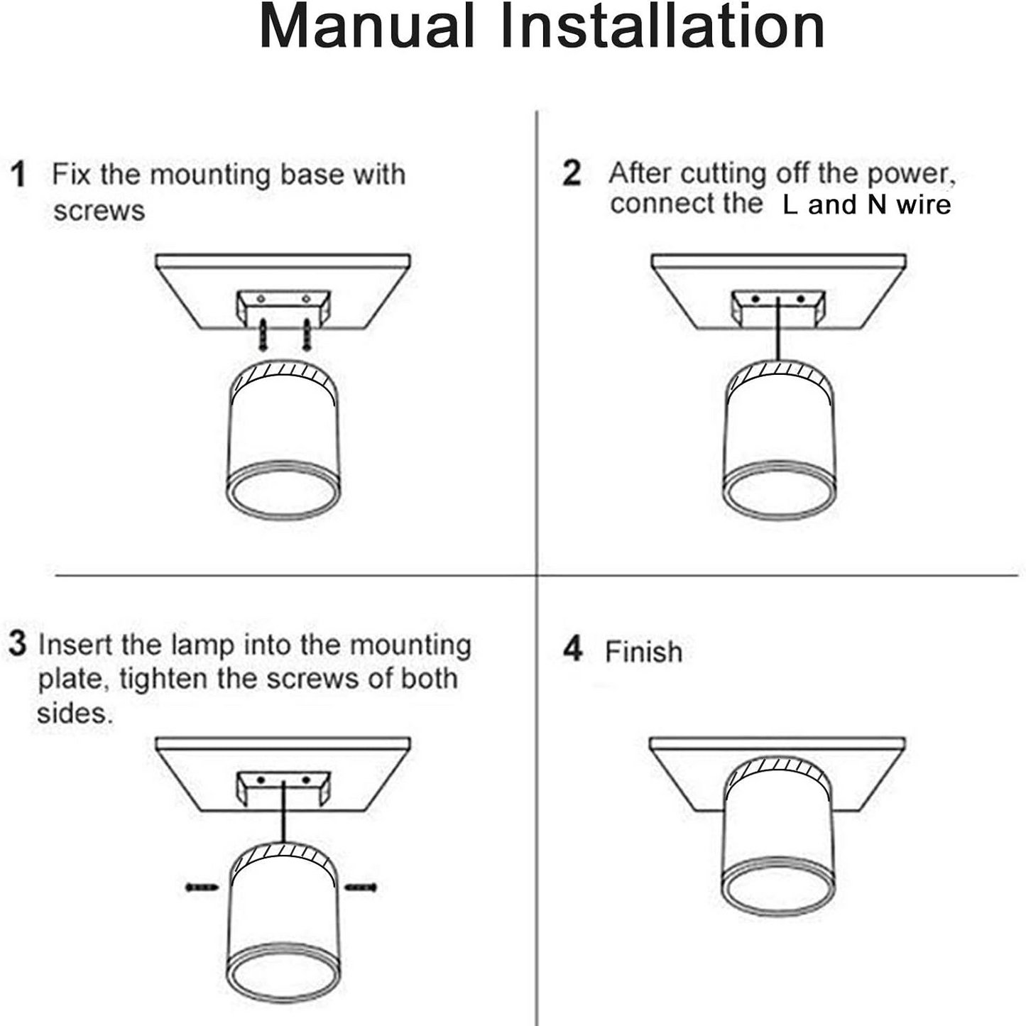 Modern Cylinder LED Flush Mount Ceiling Light | Small Decorative Lamp for Home