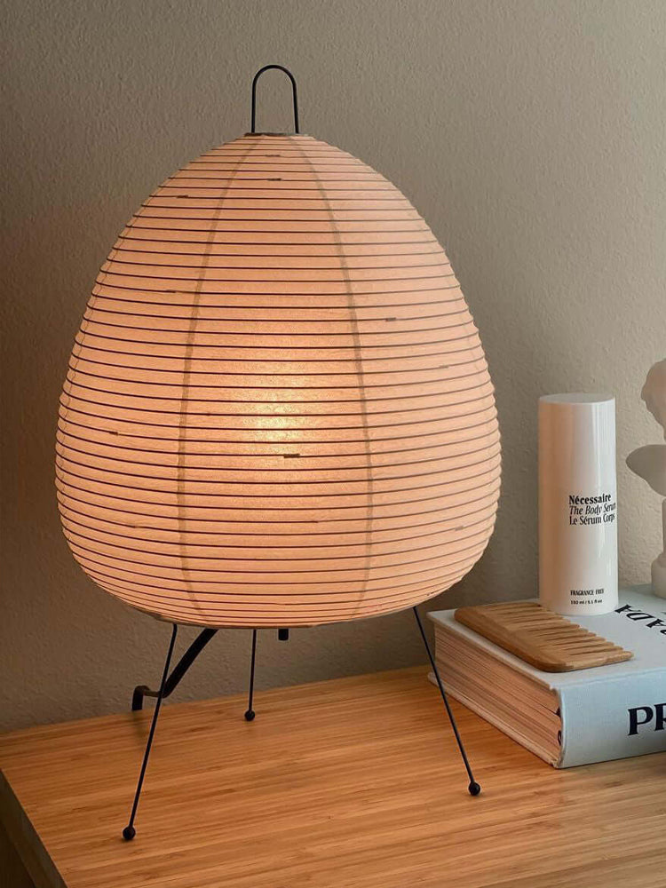 Modern Paper Table Lamp | Floor Lamp with Soft Glow for Living Room and Bedroom