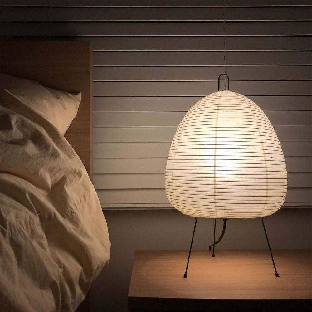 Modern Paper Table Lamp | Floor Lamp with Soft Glow for Living Room and Bedroom