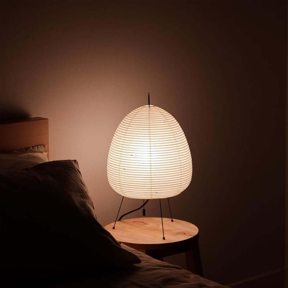 Modern Paper Table Lamp | Floor Lamp with Soft Glow for Living Room and Bedroom