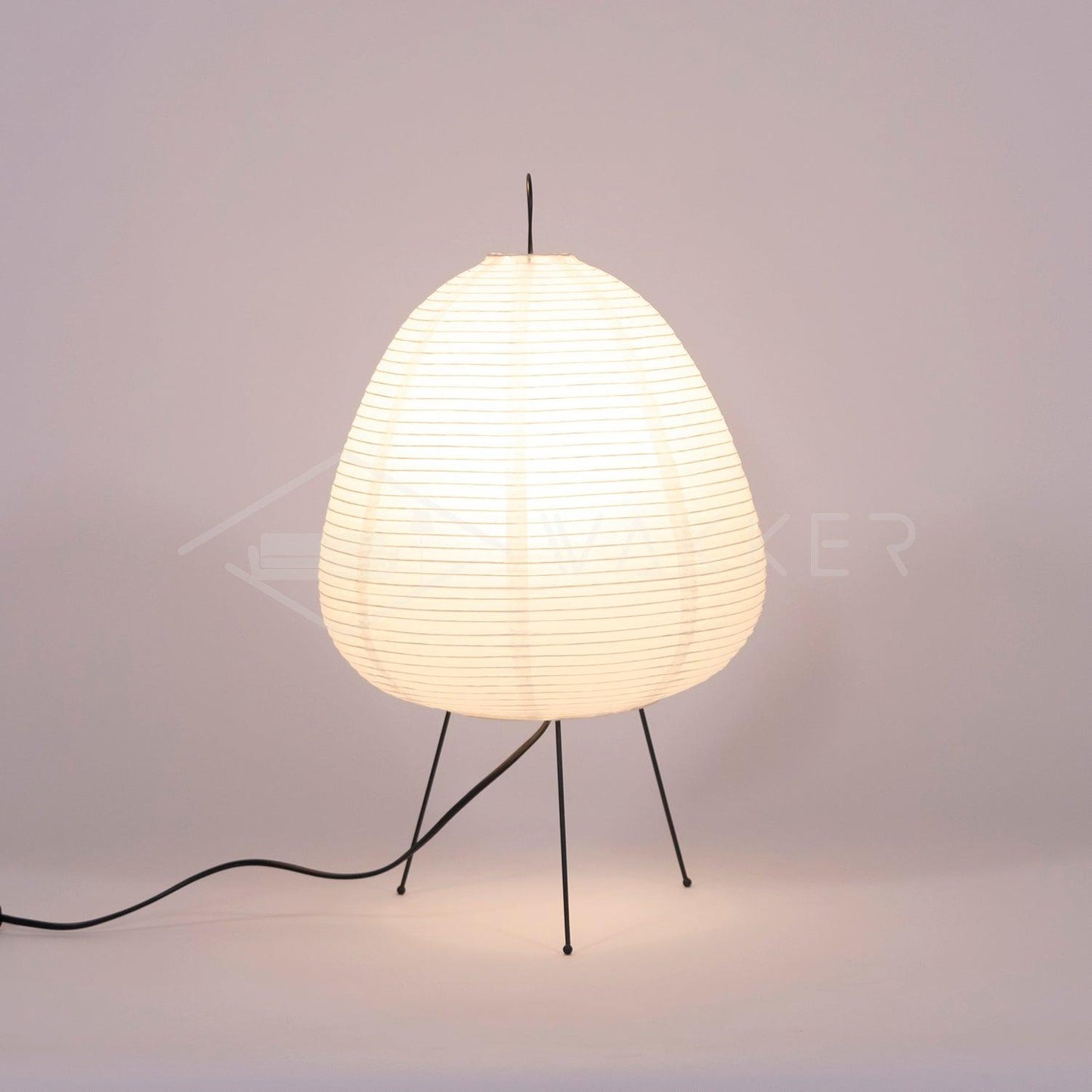 Modern Paper Table Lamp | Floor Lamp with Soft Glow for Living Room and Bedroom