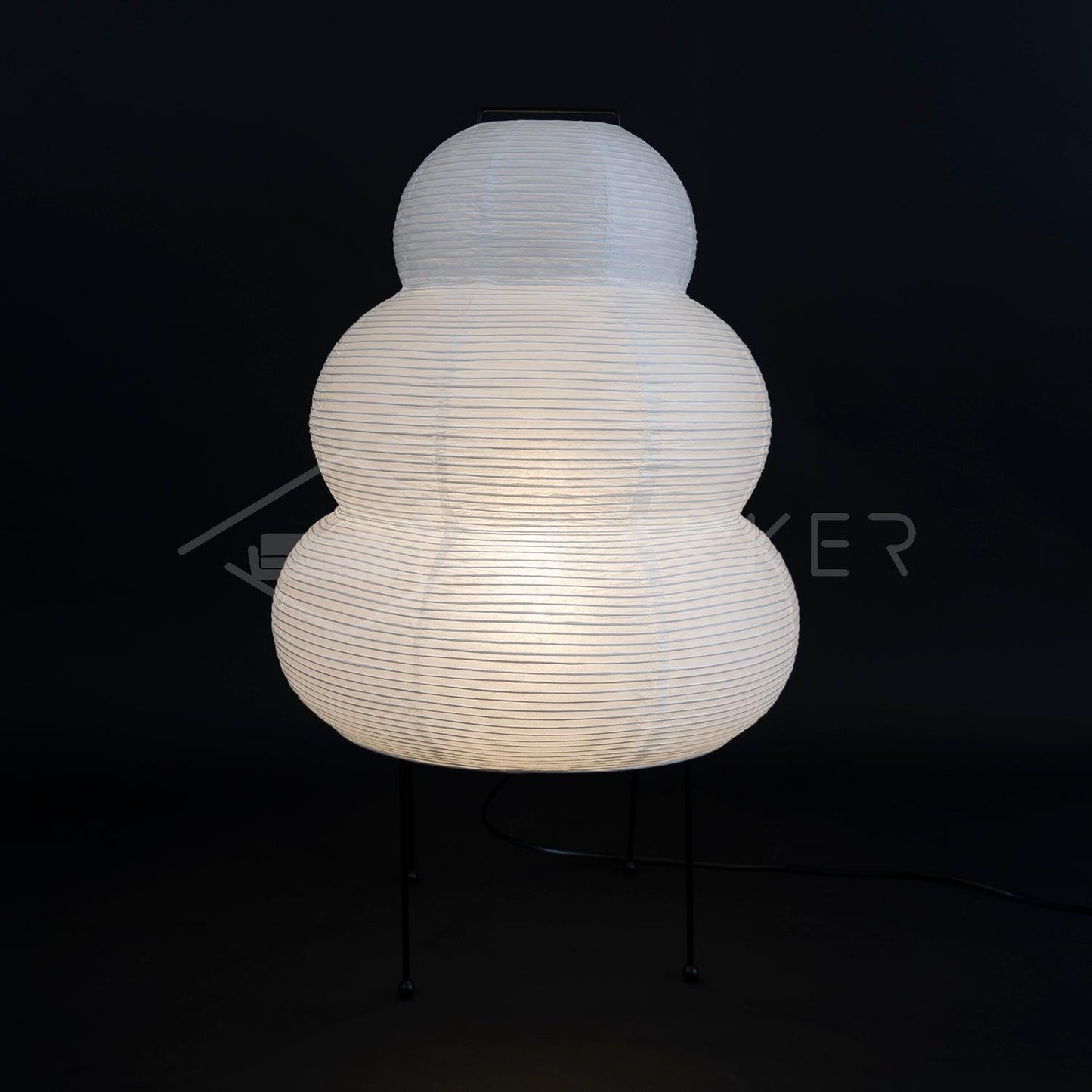 Modern Paper Table Lamp | Floor Lamp with Soft Glow for Living Room and Bedroom