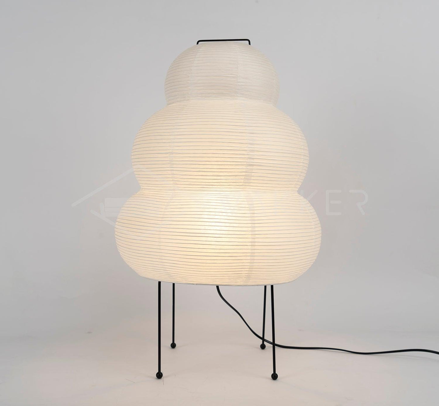 Modern Paper Table Lamp | Floor Lamp with Soft Glow for Living Room and Bedroom