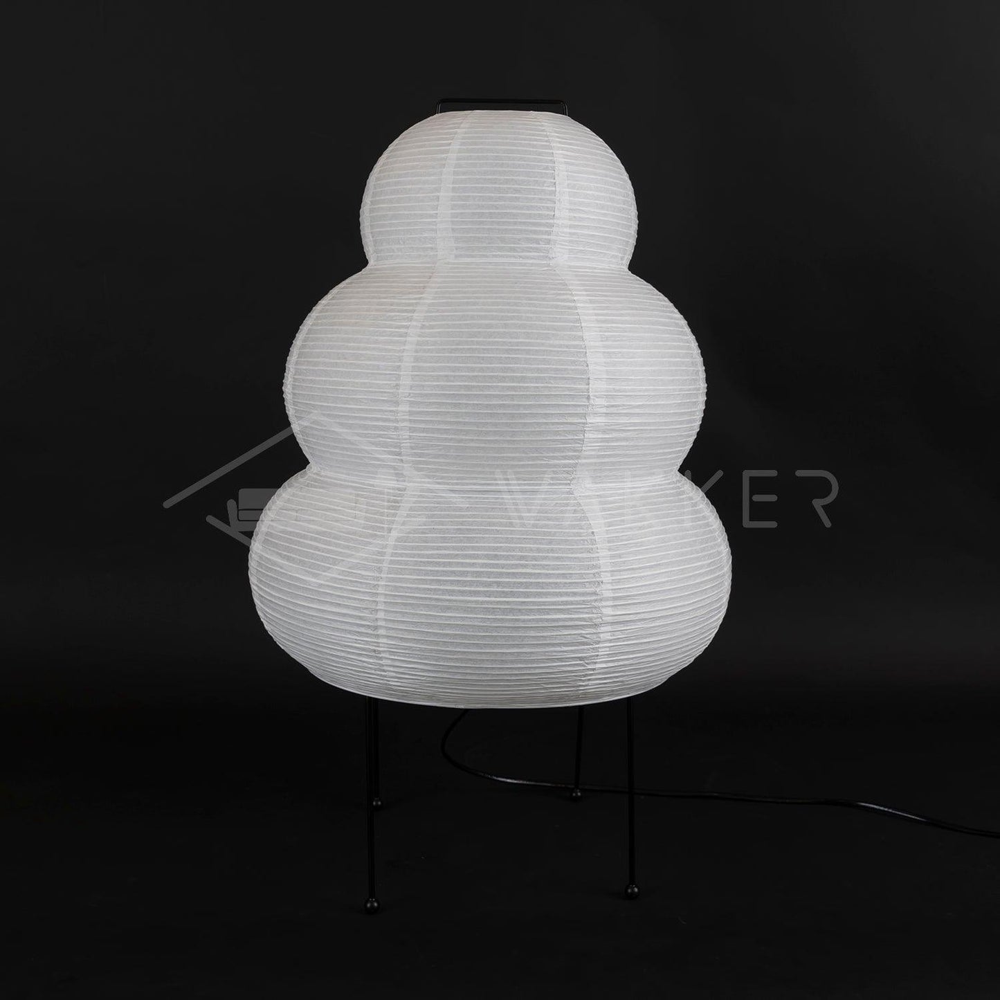 Modern Paper Table Lamp | Floor Lamp with Soft Glow for Living Room and Bedroom