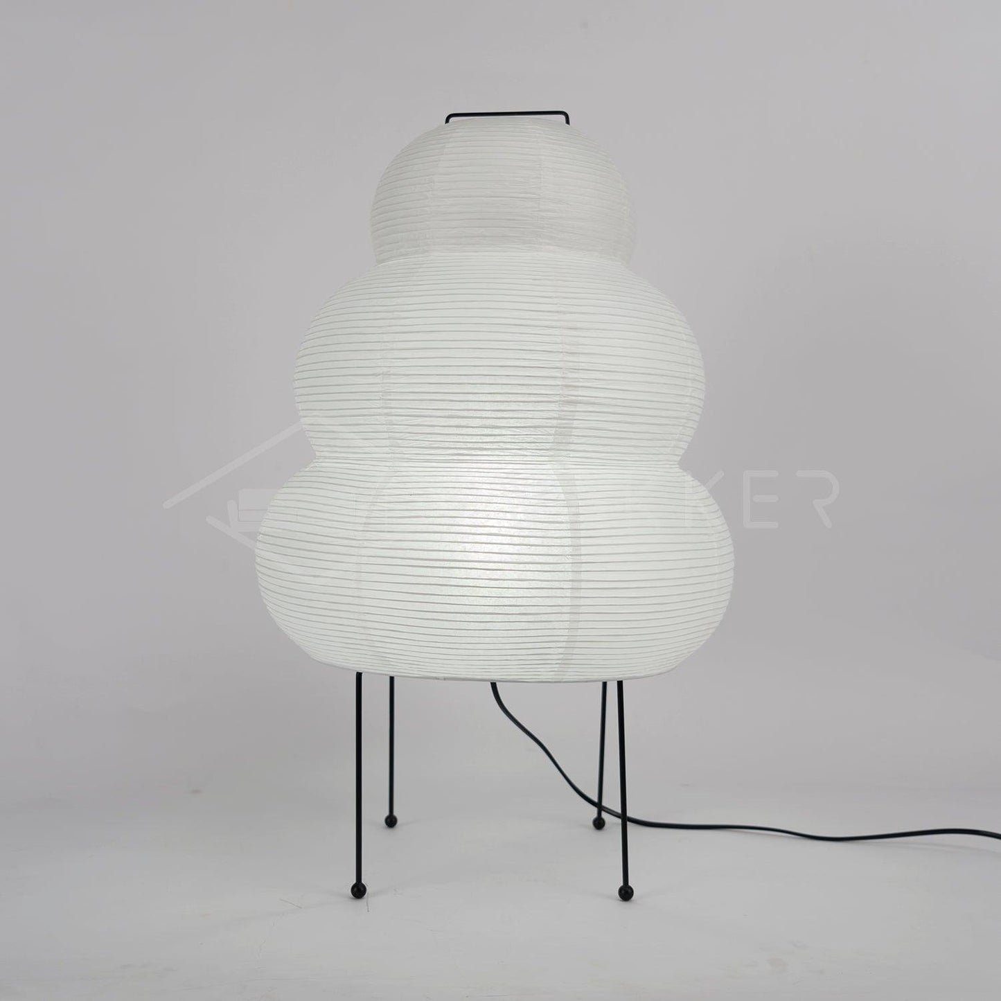 Modern Paper Table Lamp | Floor Lamp with Soft Glow for Living Room and Bedroom