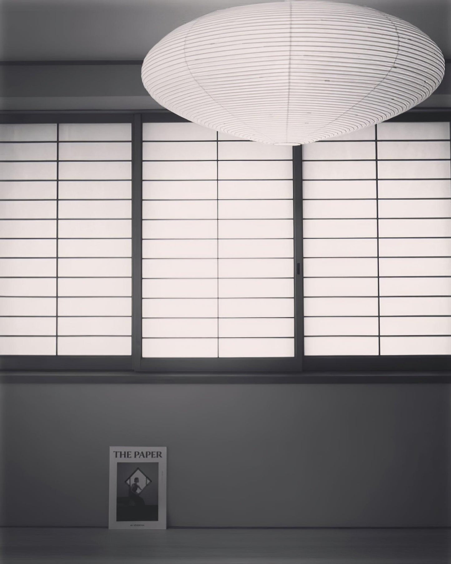 Japanese Paper Pendant Ceiling Lamp | Modern Hanging Light for Bedroom and Living