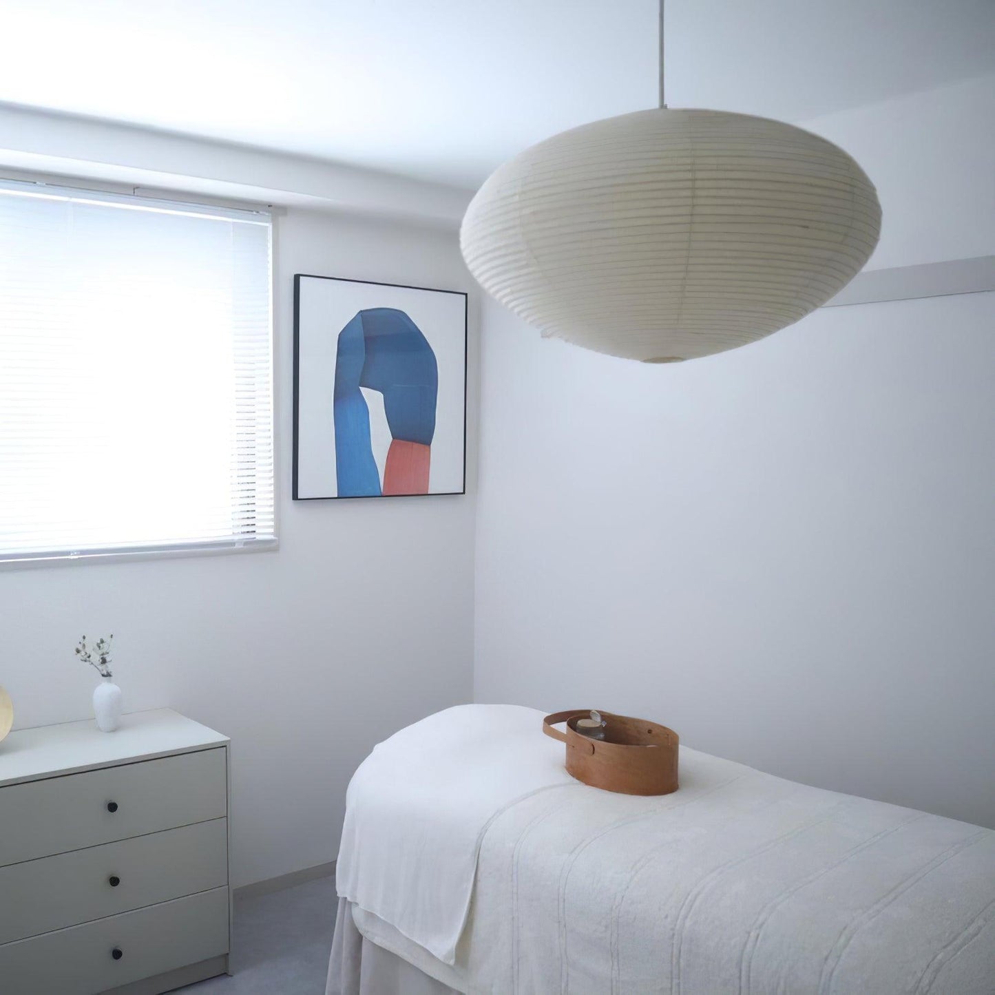 Japanese Paper Pendant Ceiling Lamp | Modern Hanging Light for Bedroom and Living