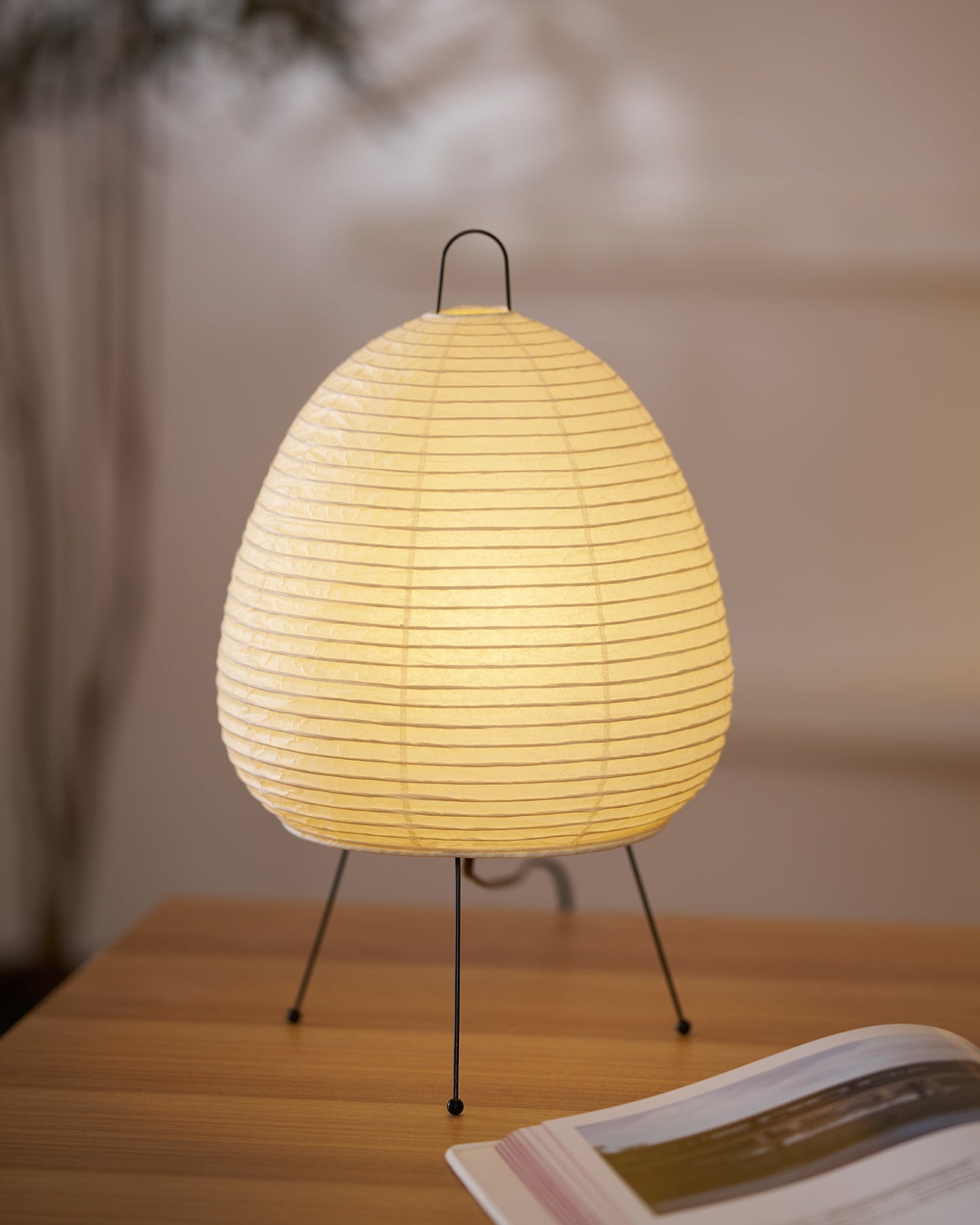 Modern Paper Table Lamp | Floor Lamp with Soft Glow for Living Room and Bedroom