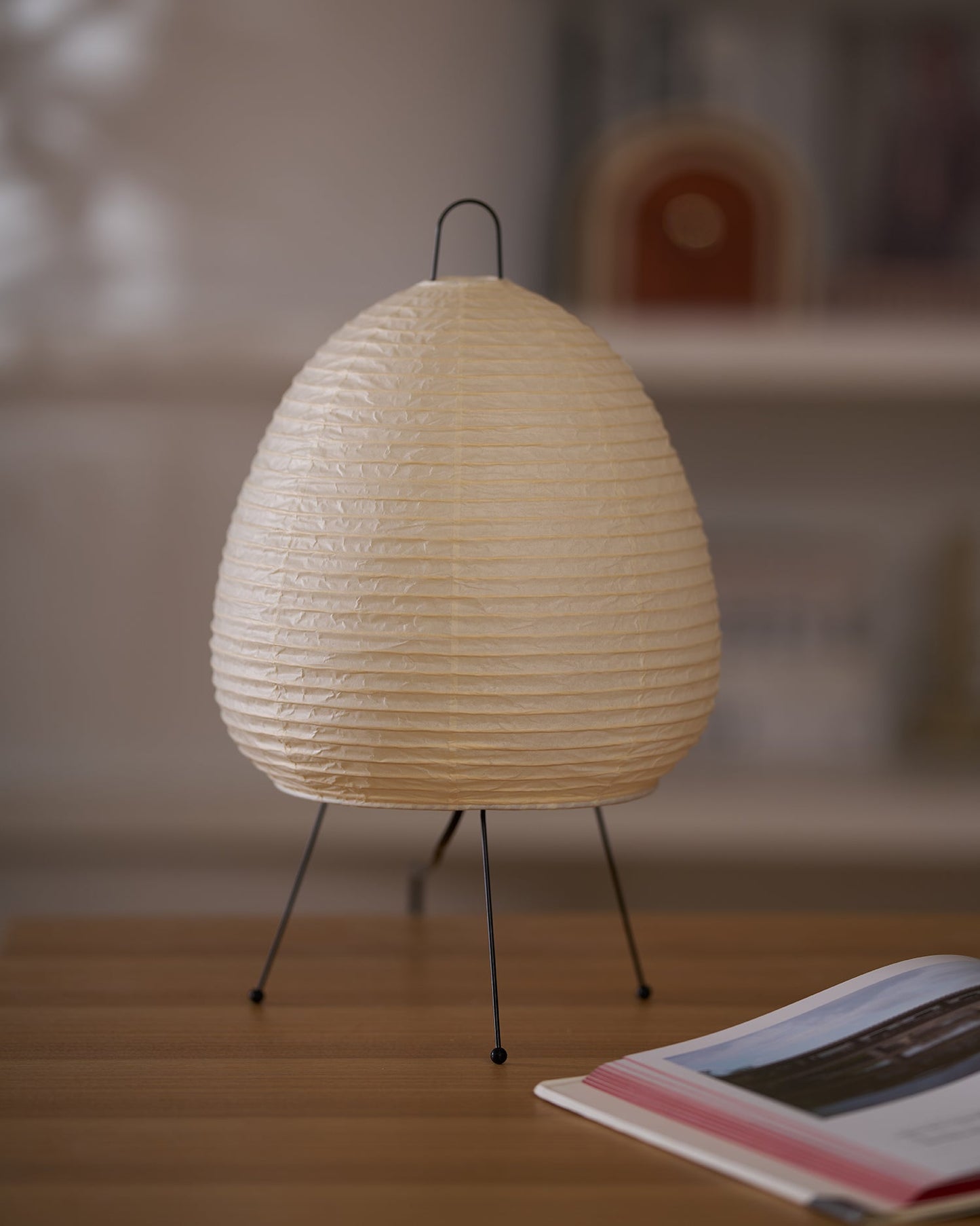 Modern Paper Table Lamp | Floor Lamp with Soft Glow for Living Room and Bedroom