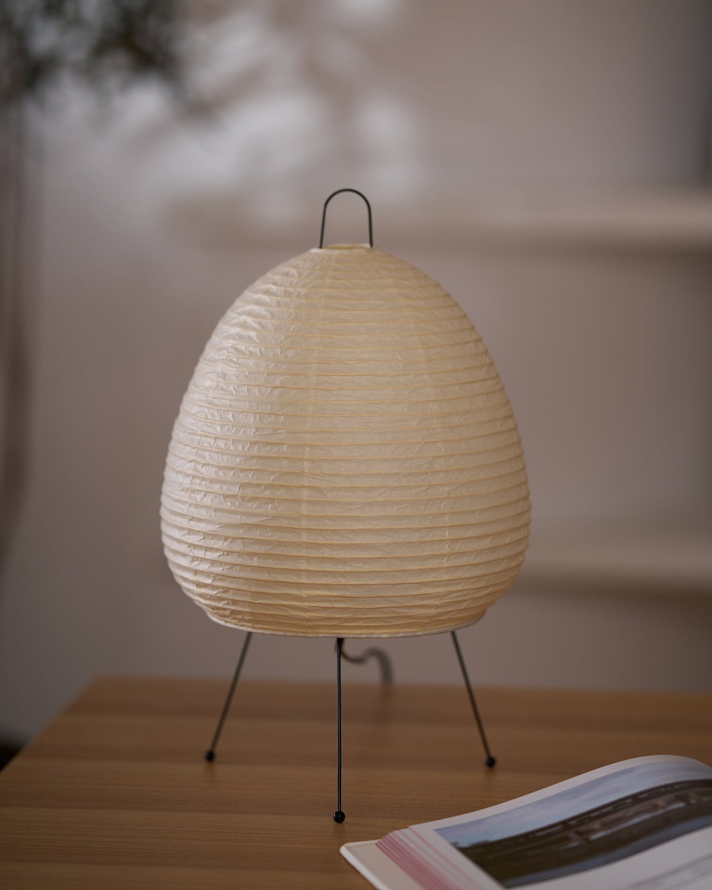 Modern Paper Table Lamp | Floor Lamp with Soft Glow for Living Room and Bedroom