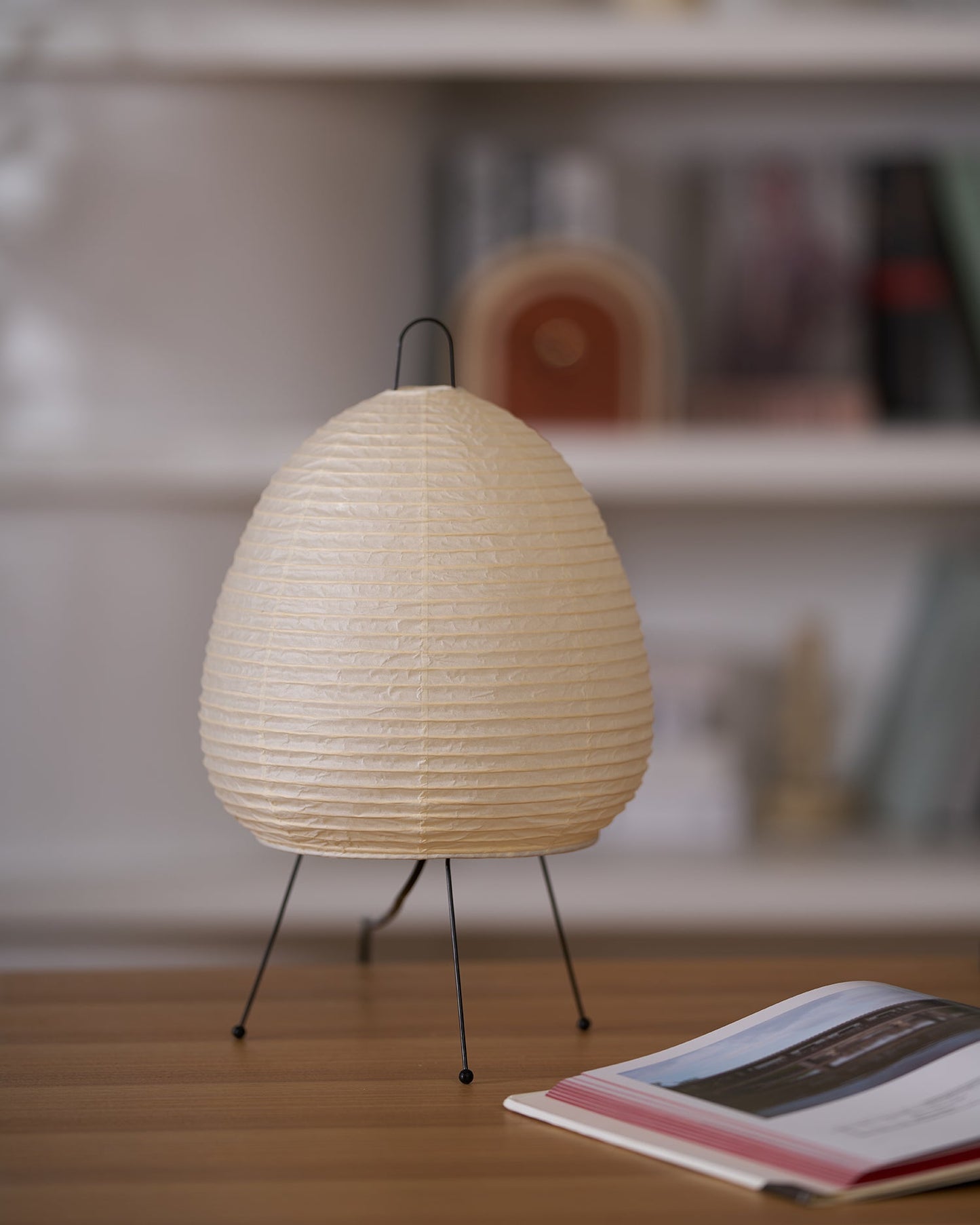 Modern Paper Table Lamp | Floor Lamp with Soft Glow for Living Room and Bedroom
