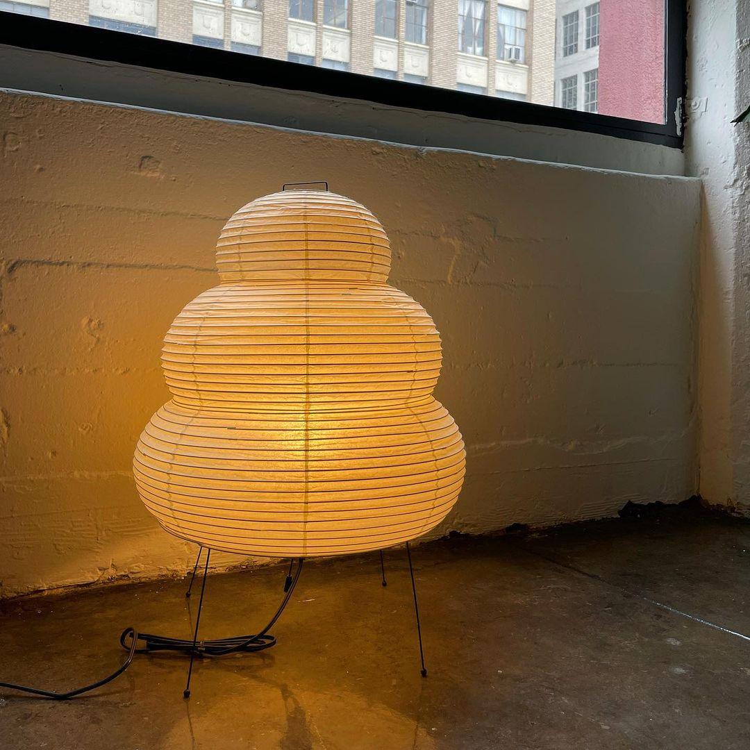 Modern Paper Table Lamp | Floor Lamp with Soft Glow for Living Room and Bedroom