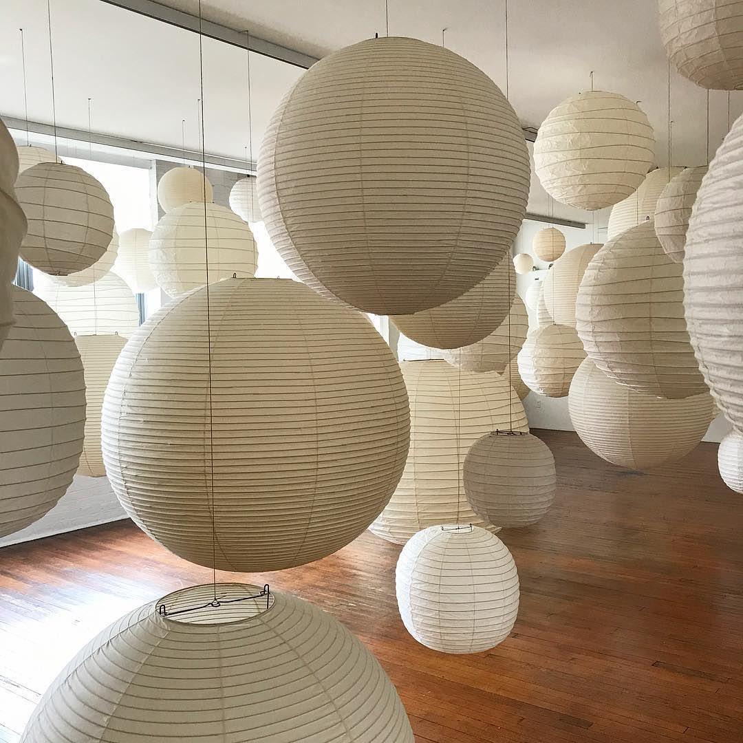 Japanese Paper Pendant Lamp | Minimalist Round Ceiling Light