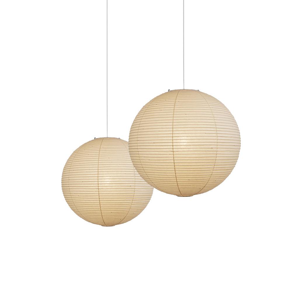 Japanese Paper Pendant Lamp | Minimalist Round Ceiling Light