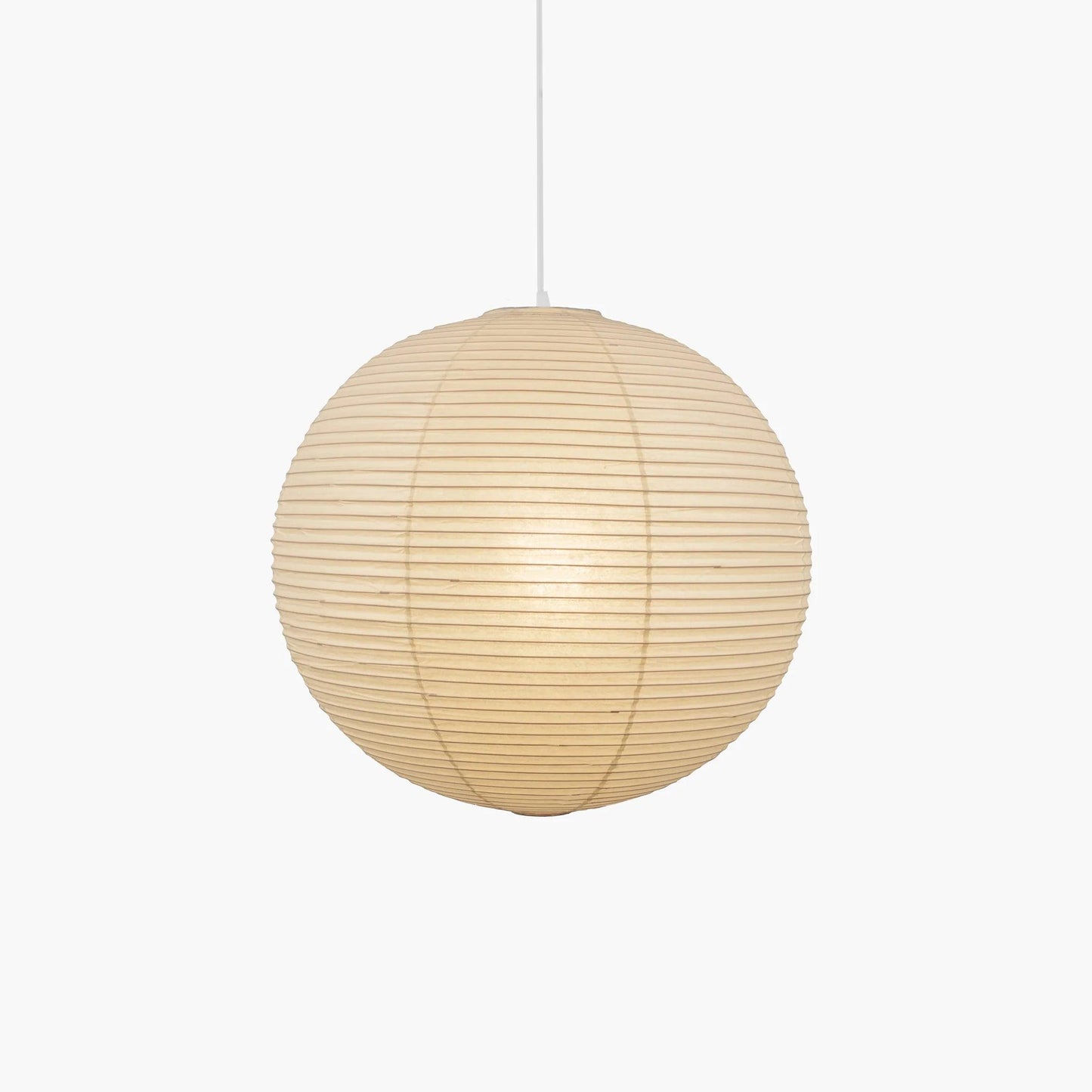 Japanese Paper Pendant Lamp | Minimalist Round Ceiling Light