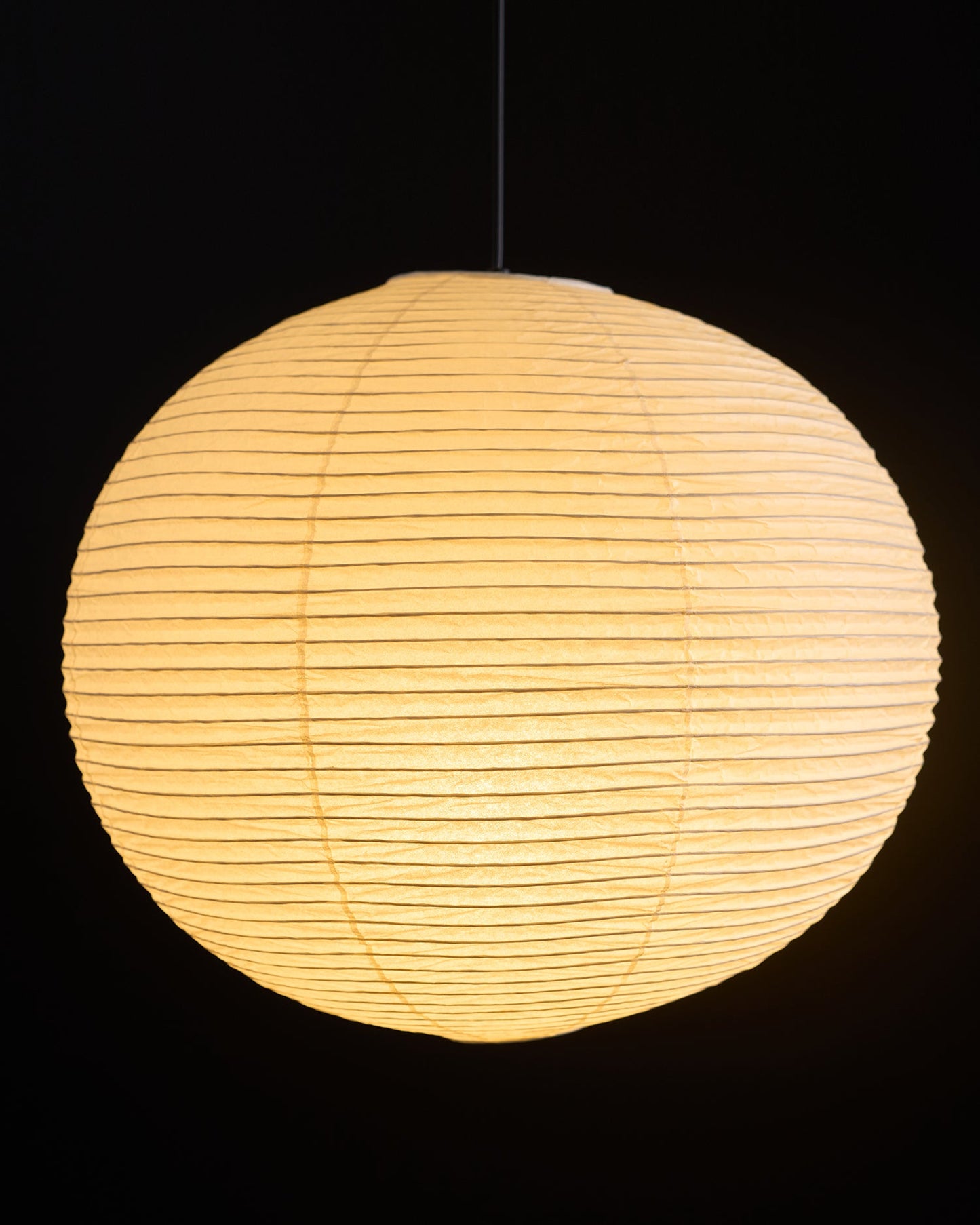 Japanese Paper Pendant Lamp | Minimalist Round Ceiling Light